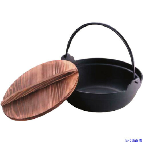 ■TKG 池永 IK S鉄鍋(ほっかほかの鉄鍋) 27cm QKV5505(1944242)[送料別途見積り][法人・事業所限定][掲外取寄]