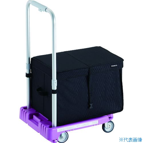 ■TRUSCO 樹脂台車 カルティオミニ weego 省音車輪 ラベンダー THB付 WP2GLVTHB(1948177)｜セミプロＤＩＹ店ファースト
