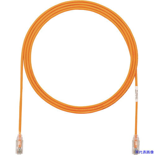 ■PANDUIT カテゴリ6細径パッチコード 7m オレンジ UTP28SP7MOR UTP28SP7MOR(1950533)&times;10[送料別途お見積り][法人限定][メーカー取寄]｜セミプロＤＩＹ店ファースト