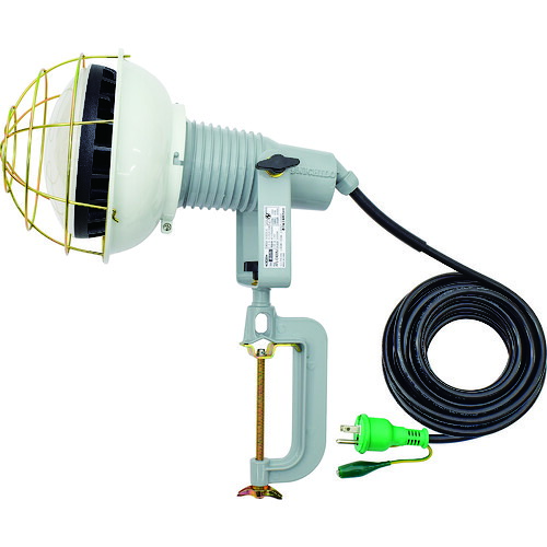 ■NICHIDO エコビックLED投光器50W 昼白色 E付 10M AFLE5010J(1955037)|セミプロDIY店ファースト