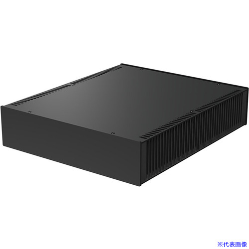 ■タカチ 縦型ヒートシンク式アルミサッシケース ブラック HY702833BB(1960695)[法人限定][外直送元]｜セミプロＤＩＹ店ファースト