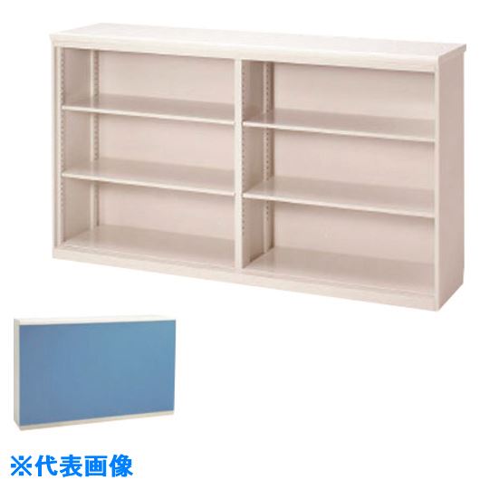 ■PLUS 24513)DK ハイカウンター棚付オープン DK&minus;15HN LB DK15HNLB(1971176)[送料別途お見積り][法人限定][外直送]｜セミプロＤＩＹ店ファースト