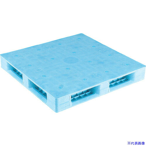 ■サンコー プラスチックパレット 812152 D4&minus;1111F青 SKD41111FBL(1980485)[送料別途お見積り][法人限定][外直送]｜セミプロＤＩＹ店ファースト