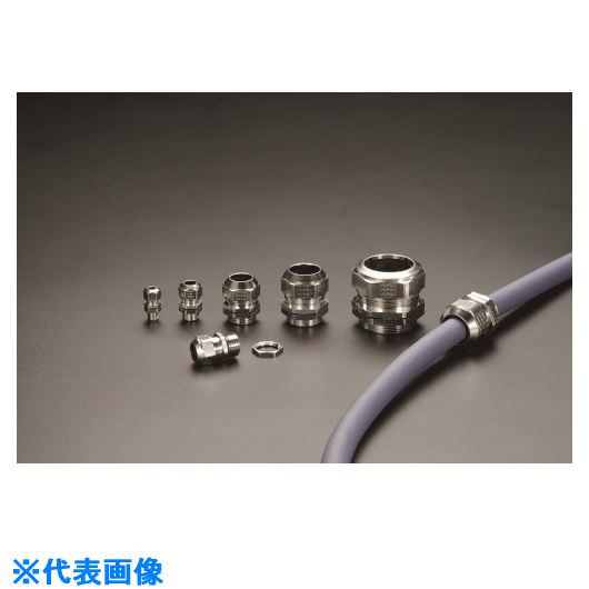 ■タカチ メタルケーブルグランド 高防水タイプ AGM5037(2011388)[法人限定][外直送元]
