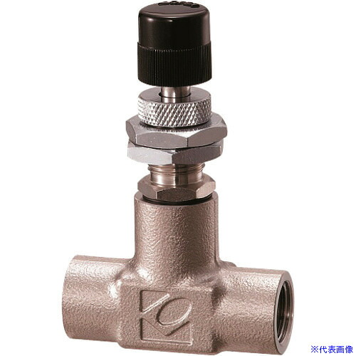 ■KOFLOC 精密ニードルバルブ MODEL 2412 SERIES 2412TB14HE0.1MPA10MLMIN(2030472)[送料別途お見積り][法人限定][掲外取寄]
