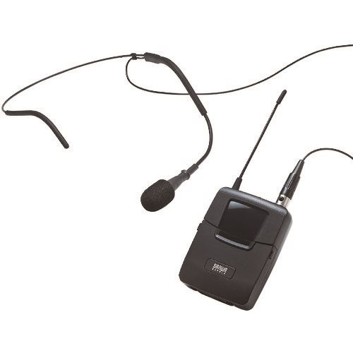 ■SANWA ワイヤレスヘッドマイク MM－SPAMP4/7専用 MMSPAMP4WHS(2031884)[法人限定][外直送元]
