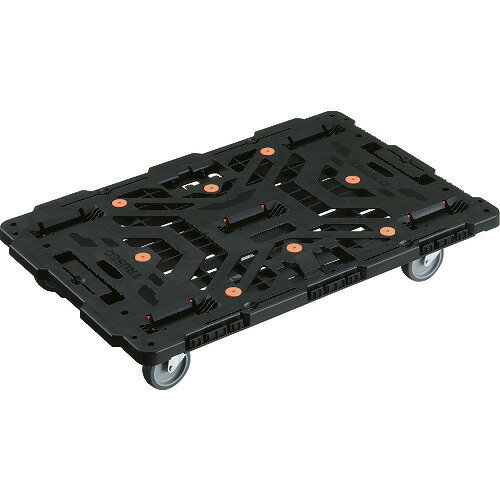 ■TRUSCO 連結式樹脂製平台車 ビートル 900X600 自在5輪 BT900J5E100(2063289)｜セミプロＤＩＹ店ファースト