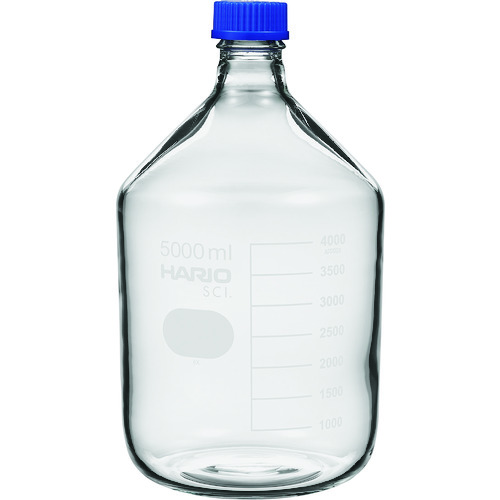■HARIO 耐熱ねじ口瓶 5,000mL NBO5LSCI(2065654)