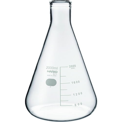 ■HARIO 三角フラスコ 目安目盛付 2000ml SF2LSCI(2065674) 7,261円