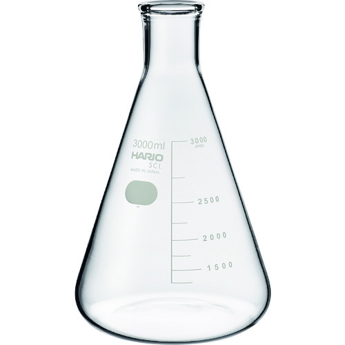 ■HARIO 三角フラスコ 目安目盛付 3000ml SF3LSCI(2065675)