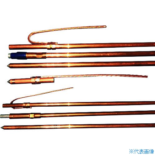 ■東神電気 単一式接地棒14B上 14BUE(2065886)&times;10[送料別途お見積り][法人限定][直送]｜セミプロＤＩＹ店ファースト