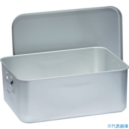■TRUSCO アルミ大型容器 蓋付 500X370X205 ABK5002(2072021)