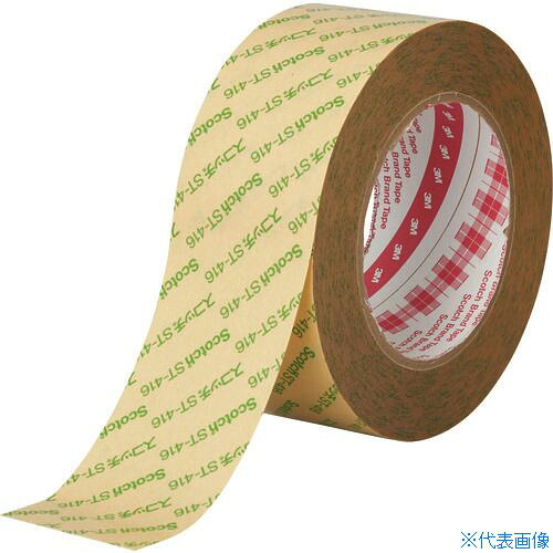 ■3M ポリエステル基材両面粘着テープ ST－416P 50mmx30m ST416P50X301P(2072200)