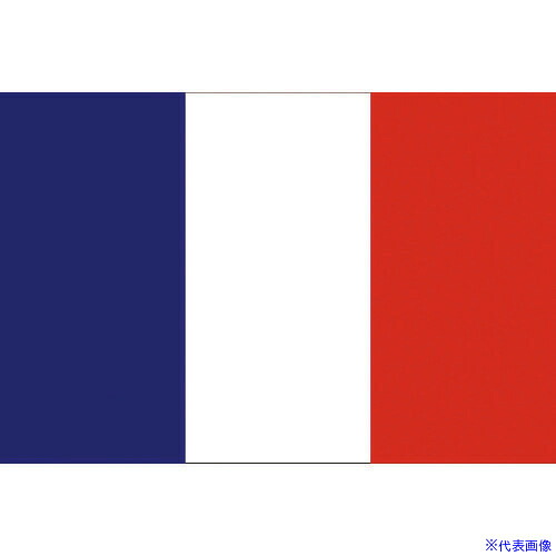 ■東京製旗 国旗No.2(90&times;135cm) フランス 426647(2073777)｜セミプロＤＩＹ店ファースト