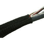 ■TRUSCO ノンハロゲン網チューブ25mmX30m BTN2530(2075906)[送料別途お見積り][法人限定][メーカー取寄]
