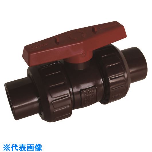 ■エスロン ボールバルブ禁油 本体材質HT(CPVC) シール材質EPDM TS 50A BT50SXE(2094865)[送料別途お見積り][法人限定][外直送]