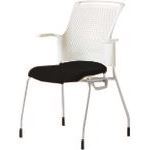 ■PLUS 629644)会議イス チェダーC MB－W51SH SBK MBW51SHSBK(2095265)[送料別途お見積り][法人限定][外直送]