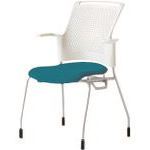 ■PLUS 629650)会議イス チェダーC MB－W51SH SBL MBW51SHSBL(2095289)[送料別途お見積り][法人限定][外直送]