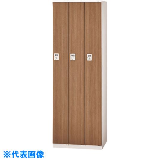 ■PLUS 32430)LZロッカー LZ－S3S WC LZS3SWC(2098420)[送料別途お見積り][法人限定][外直送]