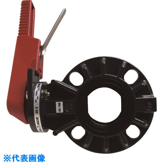 ■エスロン バタ 本体材質PVC シール材質EPDM JIS10KF 40A BFV40E(2104297)[送料別途お見積り][法人限定][外直送]｜セミプロＤＩＹ店ファースト