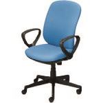 ■PLUS 697808)事務イス プリセア KB－K53SL LB KBK53SLLB(2106168)[送料別途お見積り][法人限定][外直送]