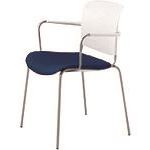 ■PLUS 17519)会議イス フィトナ MB－F62SEH BL MBF62SEHBL(2107828)[送料別途お見積り][法人限定][外直送]