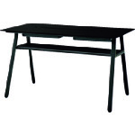 ■PLUS 770074)WF カフェテーブル WF&minus;1810CT&minus;H BK WF1810CTHBK(2115247)[送料別途お見積り][法人限定][外直送]｜セミプロＤＩＹ店ファースト