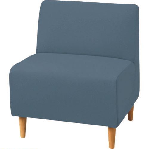 ■PLUS 26800)LS－L30 1人用ソファ LS－L301BN BL LSL301BNBL(2119089)[送料別途お見積り][法人限定][外直送]