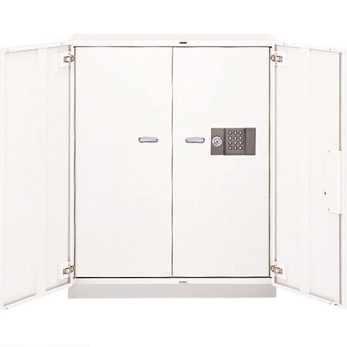■PLUS 648892)L6 耐火庫用収納庫 L6－105BF W4 L6105BFW4(2119405)[送料別途お見積り][法人限定][外直送] 45,276円