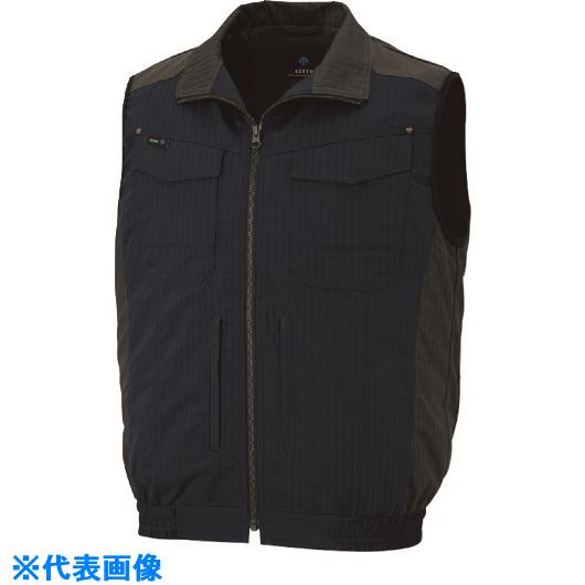 ■アイトス 空調服用ベスト(空調服TM) ネイビー L AZ30697008L(2137416)[送料別途お見積り][法人限定][掲外取寄]