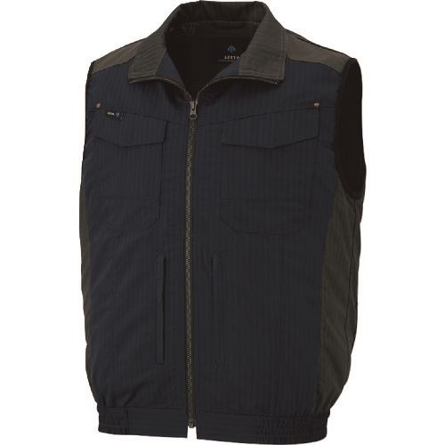 ■アイトス 空調服用ベスト(空調服TM) ネイビー SS AZ30697008SS(2139005)[送料別途お見積り][法人限定][掲外取寄]