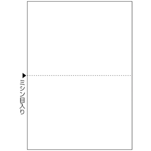 ■HISAGO マルチプリンタ帳票 A4 白紙 2面 BP2002Z(2146943)[送料別途お見積り][法人限定][掲外取寄]｜セミプロＤＩＹ店ファースト