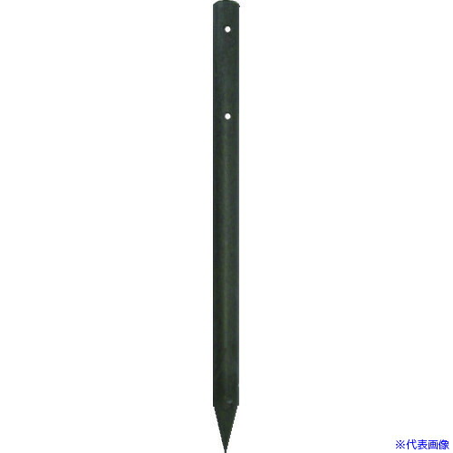 ■TRUSCO 耐候性樹脂丸杭 Φ55×1200 穴あり 30本入 TMK5512A30TOKU(2151477)[法人限定][直送元]