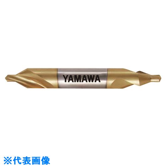 ■ヤマワ コーティング弱ねじれ溝A形60&deg; センタ穴ドリル 旧JIS1形 CD&minus;S V(1) 4X60&deg;X12 CDSV14X60X12(2155410)[送料別途お見積り][法人限定][掲外取寄]｜セミプロＤＩＹ店ファースト