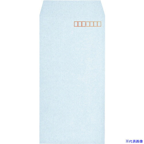 ■キングコーポ 長3Hiソフトカラーアクア クイック付1000枚X1箱 075120(2162399)[法人限定][外直送元] 9,842円