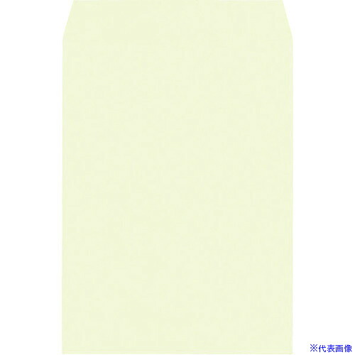 ■キングコーポ 角A4 Vカラー クリーム85g/平方m スミ貼500枚X1箱 011015(2162455)[法人限定][外直送元]