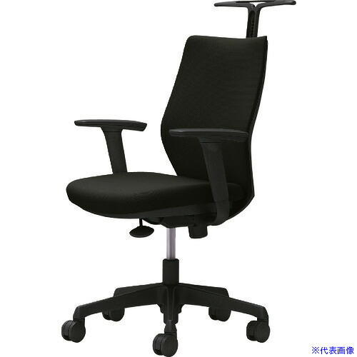 ■OKAMURA CG&minus;M 可動肘 背パッド ハンガー有 ブラックボディ ナイロンキャスター ブラック CG98ZRFM31(2163832)[送料別途お見積り][法人限定][外直送]｜セミプロＤＩＹ店ファースト