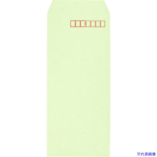 ■キングコーポ 長形4号 70g スミ貼ウグイス1000枚X2箱 080206(2164054)×2[法人限定][外直送元]