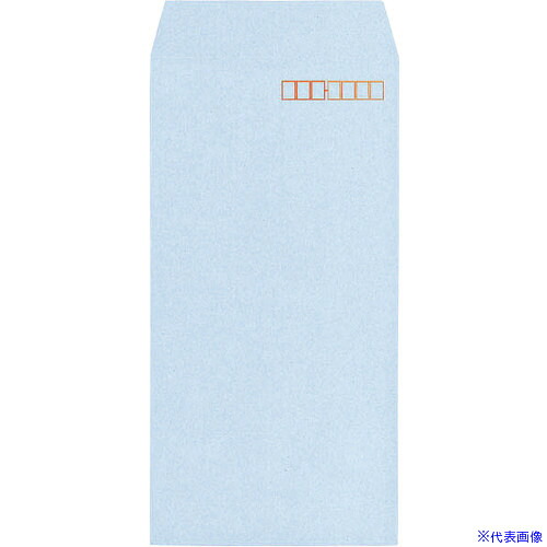 ■キングコーポ 長形3号80g プライバシー保護封筒 Hiソフトカラーアクア スミ貼1000枚X1箱 191020(2165577)[法人限定][外直送元]｜セミプロＤＩＹ店ファースト