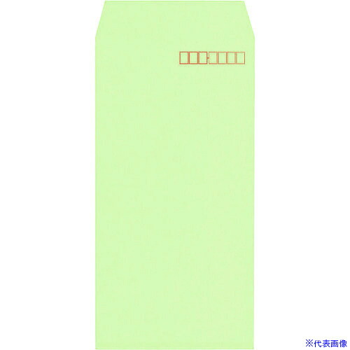 ■キングコーポ 長3 Vカラー ウグイス85g/平方m スミ貼1000枚X1箱 181314(2165593)[法人限定][外直送元]｜セミプロＤＩＹ店ファースト