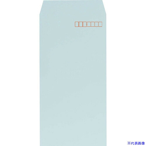 ■キングコーポ 長形3号80g プライバシー保護封筒 Hiソフトカラーブルー スミ貼1000枚X1箱 191012(2167163)[法人限定][外直送元] 9,288円