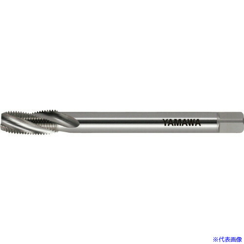 ■ヤマワ ロングシャンク管用テーパねじ用スパイラルタップ長ねじ形 LS－SP－PT L120 1/8－28 LSSPPT1201828(2170960)