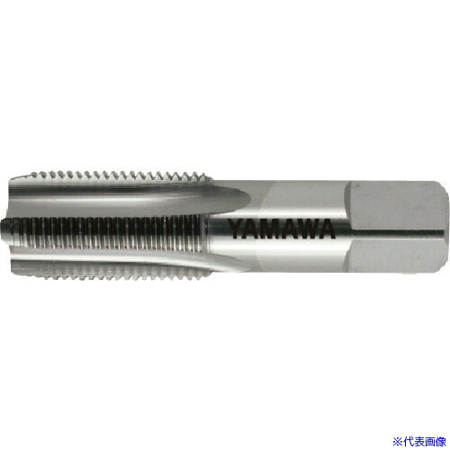 ■ヤマワ 管用平行ねじ用超硬ハンドタップ CT−PF 1/8−28 CTPF1828(2174198)|セミプロDIY店ファースト