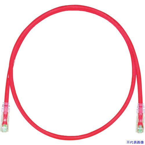 ■PANDUIT LANケーブル CAT6 プロ仕様 40m 赤 UTPSP40MRDY UTPSP40MRDY(2176404)×10[送料別途お見積り][法人限定][掲外取寄]