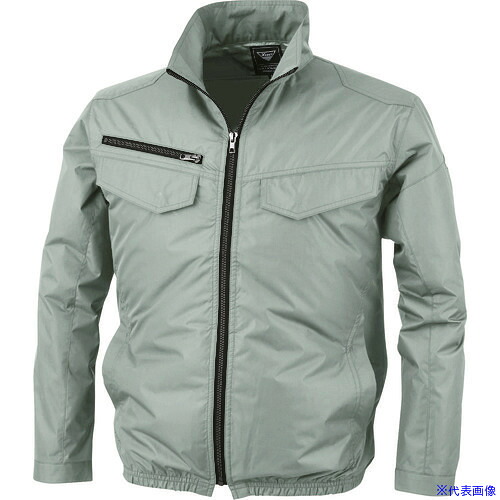 ■XEBEC 空調服遮熱長袖ブルゾンXE98017－61－4L モスグリーン XE98017614L(2265913)[送料別途お見積り][法人限定][掲外取寄]