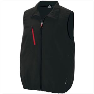 ■アイトス 空調服用ベスト(空調服TM) ブラック 6L AZ501960106L(2270443)[送料別途見積り][法人・事業所限定][掲外取寄]