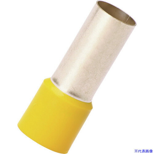 ■PANDUIT 絶縁付フェルール端子(SingleWire DIN規格) AWG2/0 イエロー 25本入 FSD89－27－Q FSD8927Q(2277227)[送料別途お見積り][法人限定][掲外取寄]