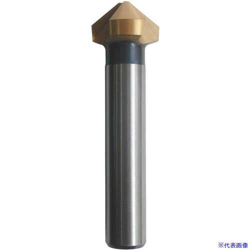 ■WEBA カウンターシンク No.19100&minus;1 100&deg;3枚刃 HSS TiNコ&minus;ティング φ25 19100125(2283591)｜セミプロＤＩＹ店ファースト
