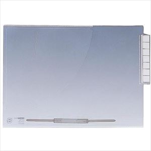 ■LIHIT カルテフォルダー ファスナー付 (50枚入り) 乳白 B5 HK717U(2285359)[送料別途お見積り][法人限定][掲外取寄]