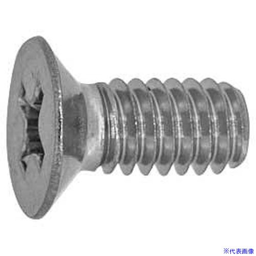 ■SUNCO ステン+UNC(FLAT(皿角度100°#8-32× 1” (100本入) 0002003H7080810000(2311847)[送料別途見積り][法人・事業所限定][掲外取寄]